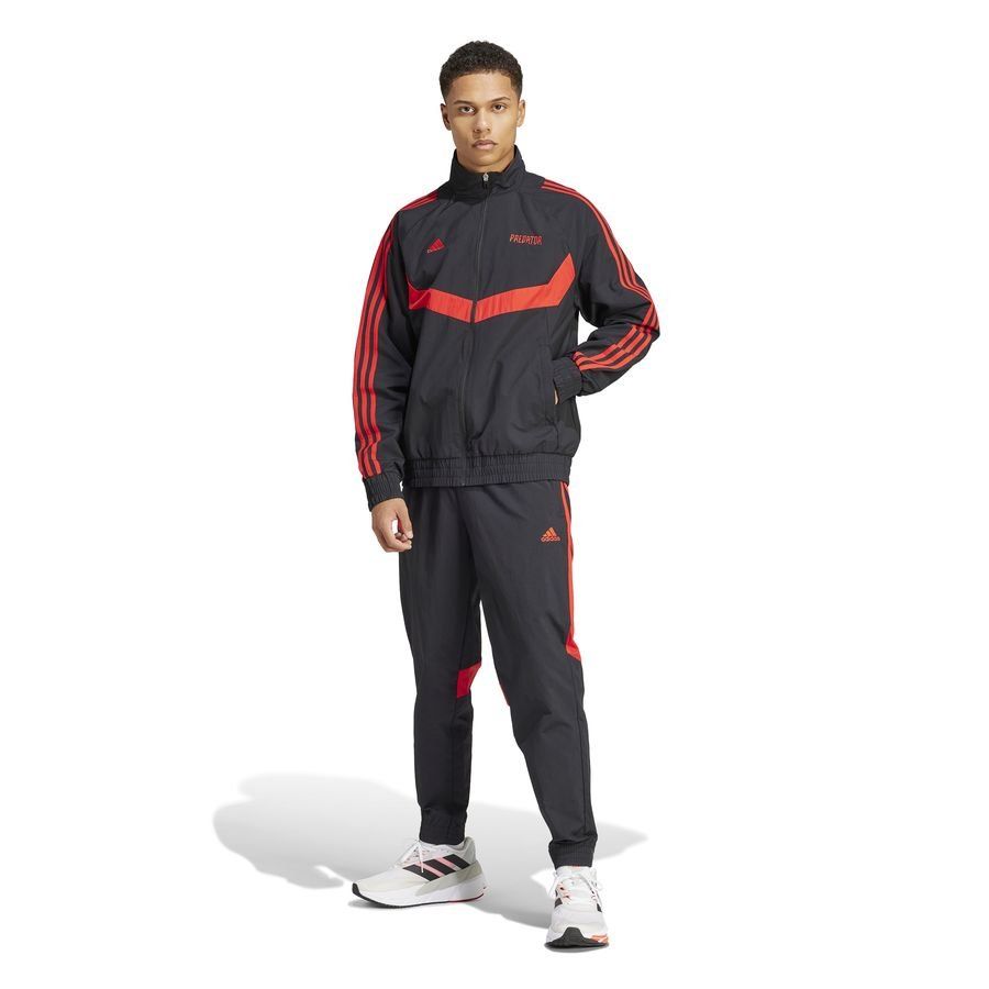 adidas Veste d'Entraînement Predator 30th Anniversary Woven - Noir/Rouge