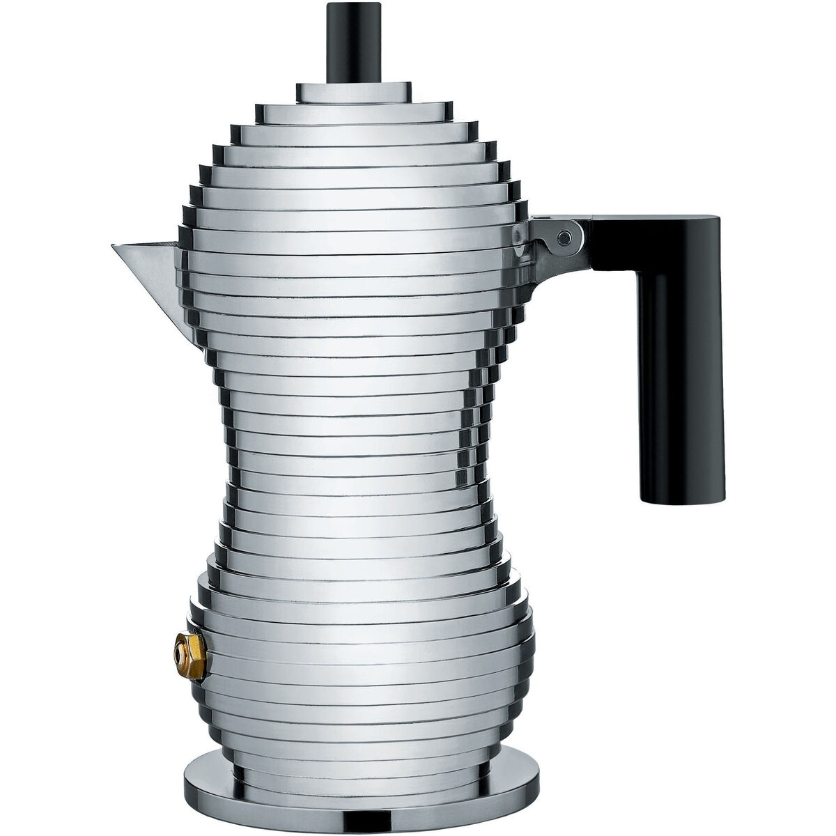 Mokabrygger Aluminium/Svart Small 7 cl