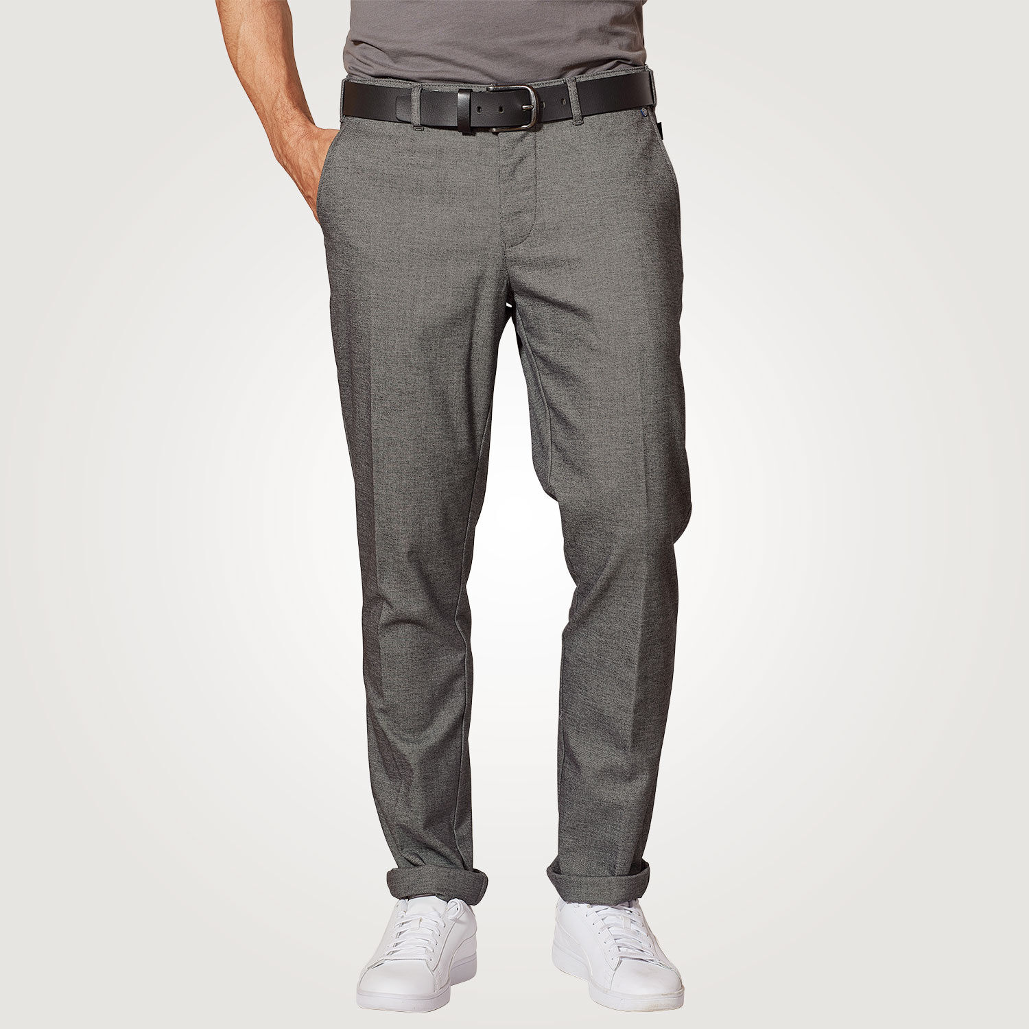 Brühl Chino-Hose für Herren mit elastischem Bund