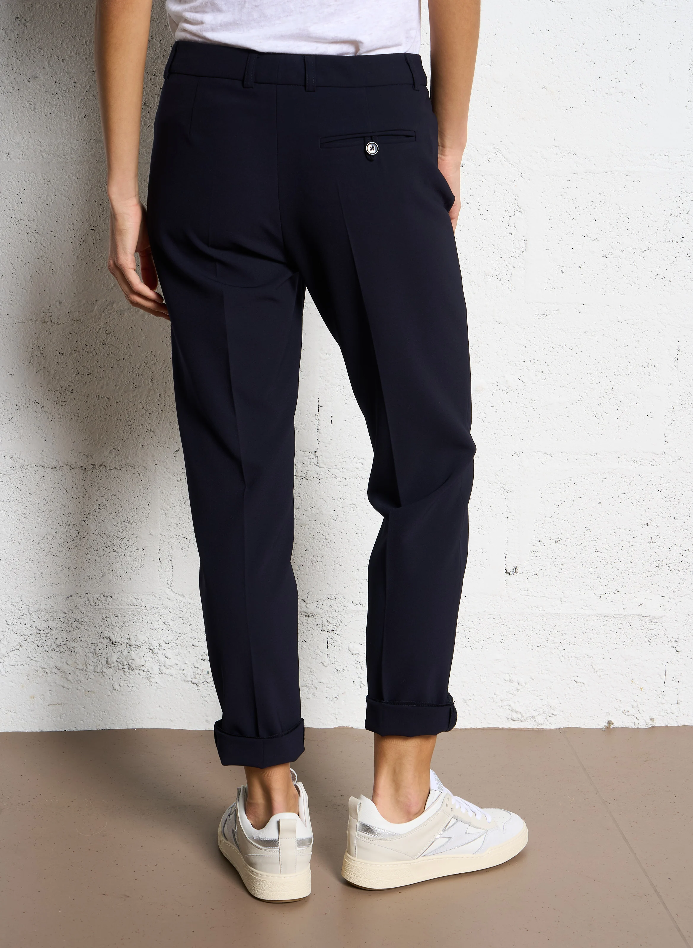 Pantalon droit | Bleu