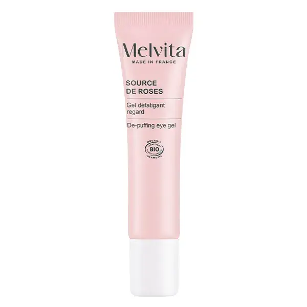 Melvita Source de Roses Gel Frais Défatiguant Regard Bio 15ml