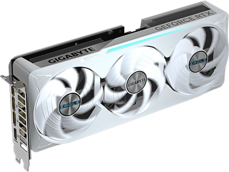 Gigabyte Grafikkarte GeForce RTX 5070 Ti EAGLE OC ICE SFF 1 Gaming Grafikkarte mit 16 GB GDDR7 Speicher