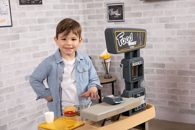 Smoby Lekekjøkken Restaurant Food Corner 2-in-1