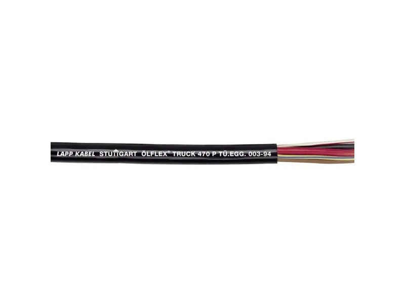 LAPP ÖLFLEX® TRUCK 470 P Køretøjsledning 2 x 1.5 mm² Sort 7027020/100 100 m