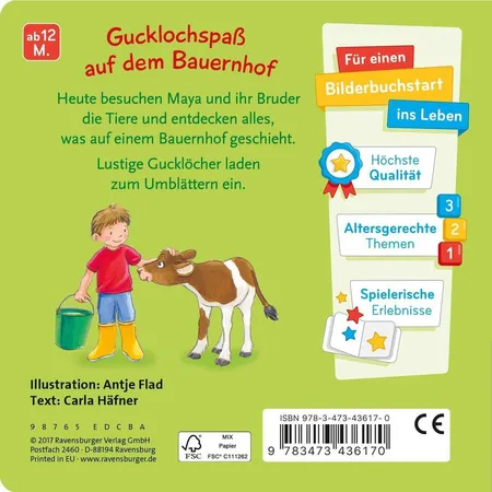 Ravensburger Mein Bauernhof Gucklochbuch