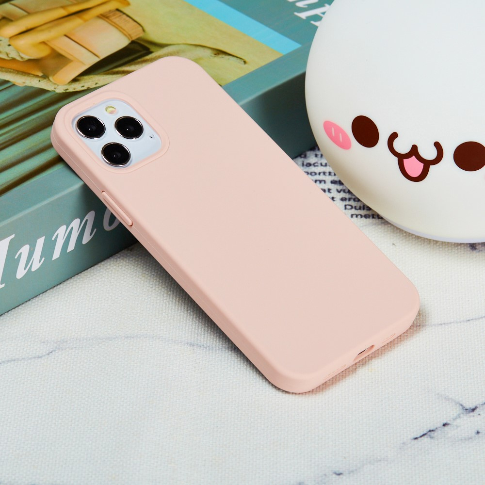 iPhone 13 Pro Silikon Case Hülle - Sandrosa
