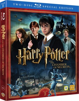 Harry Potter Og Hemmelighedernes Kammer - Film 2 - Blu-Ray