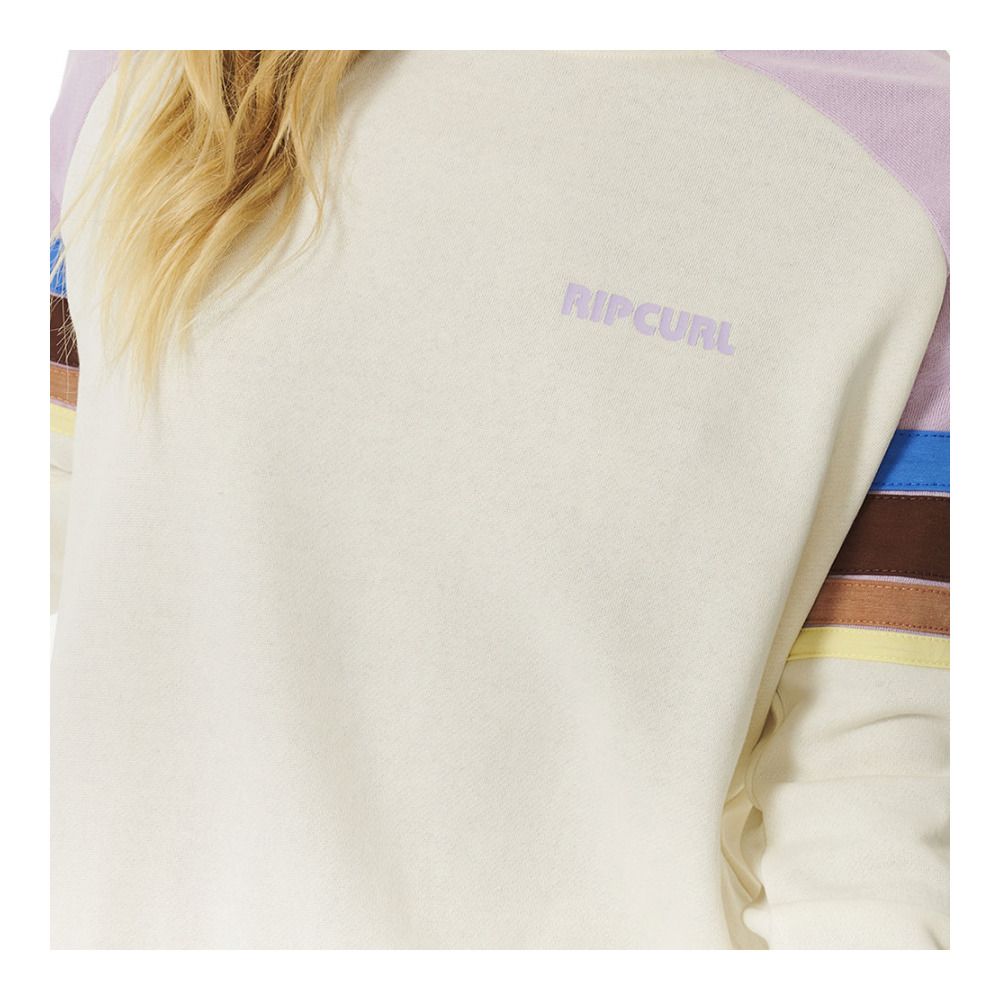 Rip Curl SURF REVIVAL RAGLAN CREW - Sweat Femme lilac