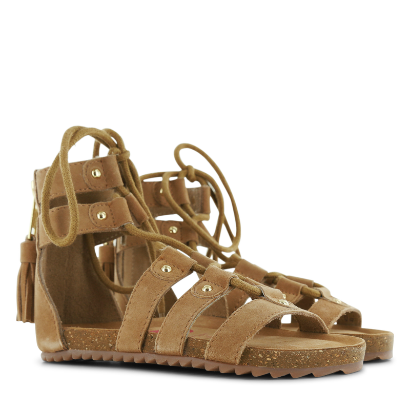 Shoesme braune Sandale mit Zahnseide
