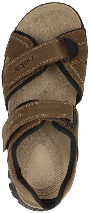 Rieker Sandalen donkerbruin