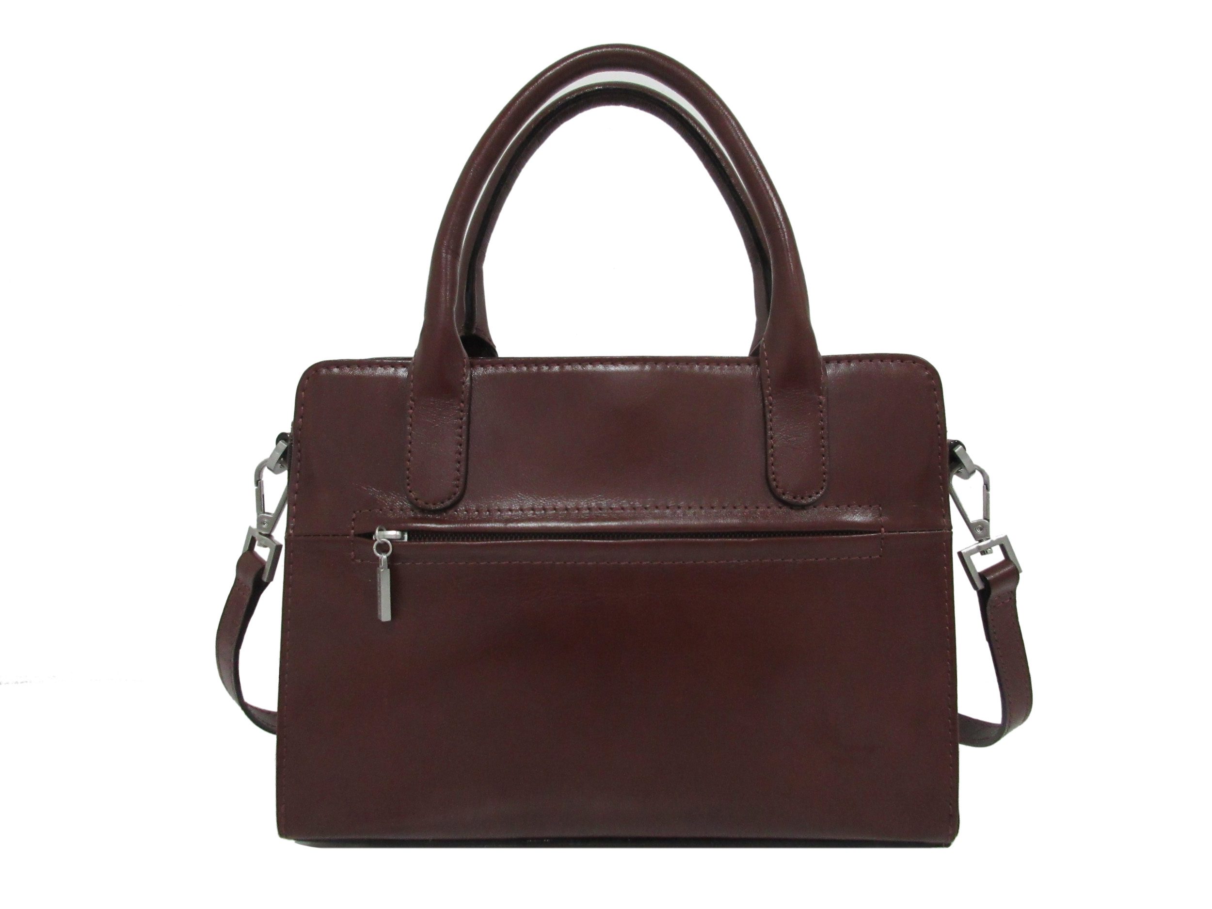 Claudio Ferrici Classico Handtas Donkerbruin
