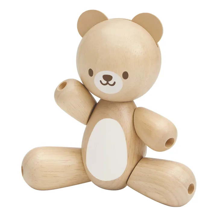 Plan Toys Ourson articulé en bois