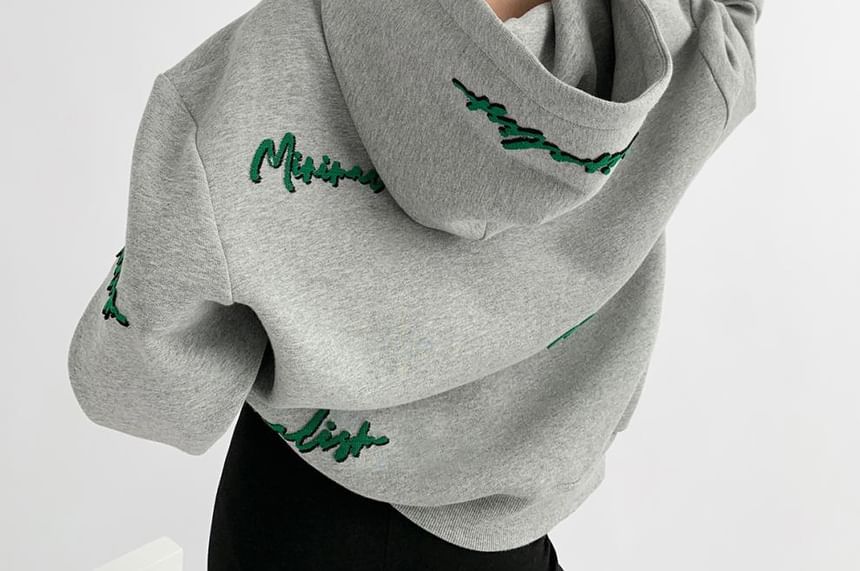 Essere - Oversized hoodie met geborduurde letters