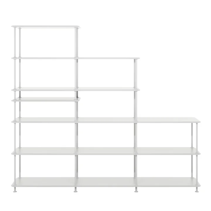 Montana - Free Regalsystem Stufenförmig 542100, new white
