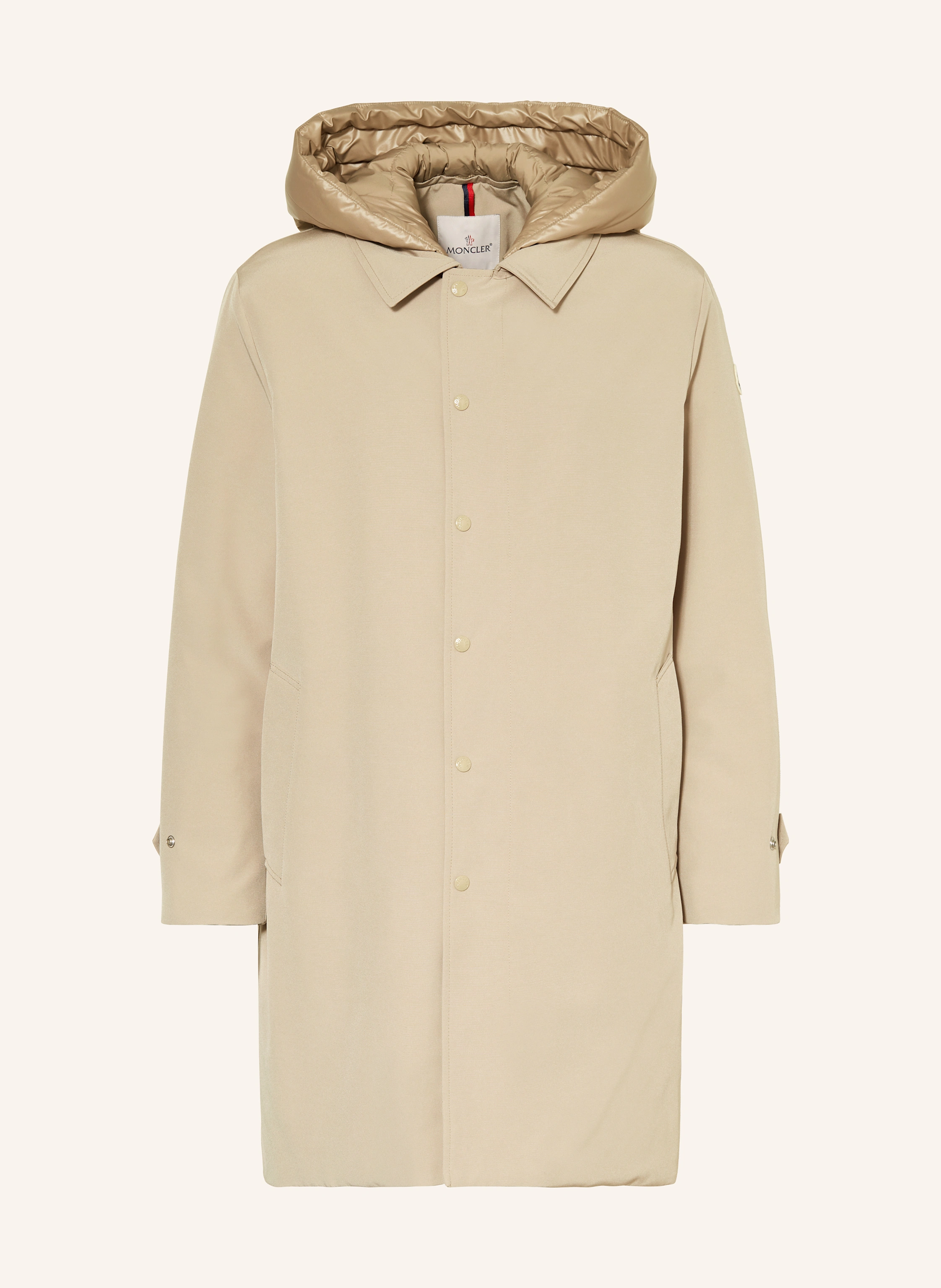 MONCLER Daunenmantel MIROIR mit abnehmbarer Kapuze
