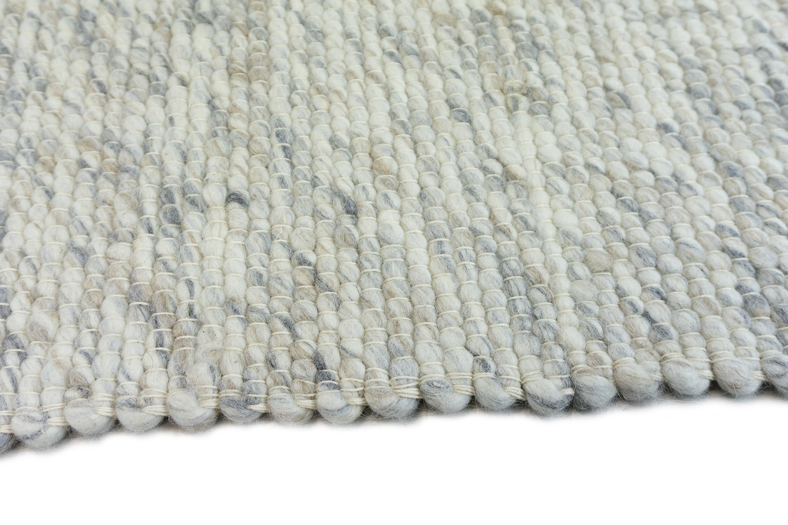 Dover teppe Lys natur ullfilt. 160x230 cm