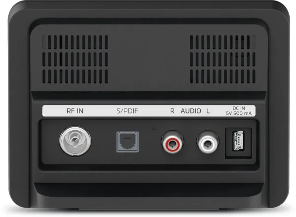 TechniSat DigitRadio 10 IR - Netværksaudiospiller/DAB-radiotuner - sort/sølv