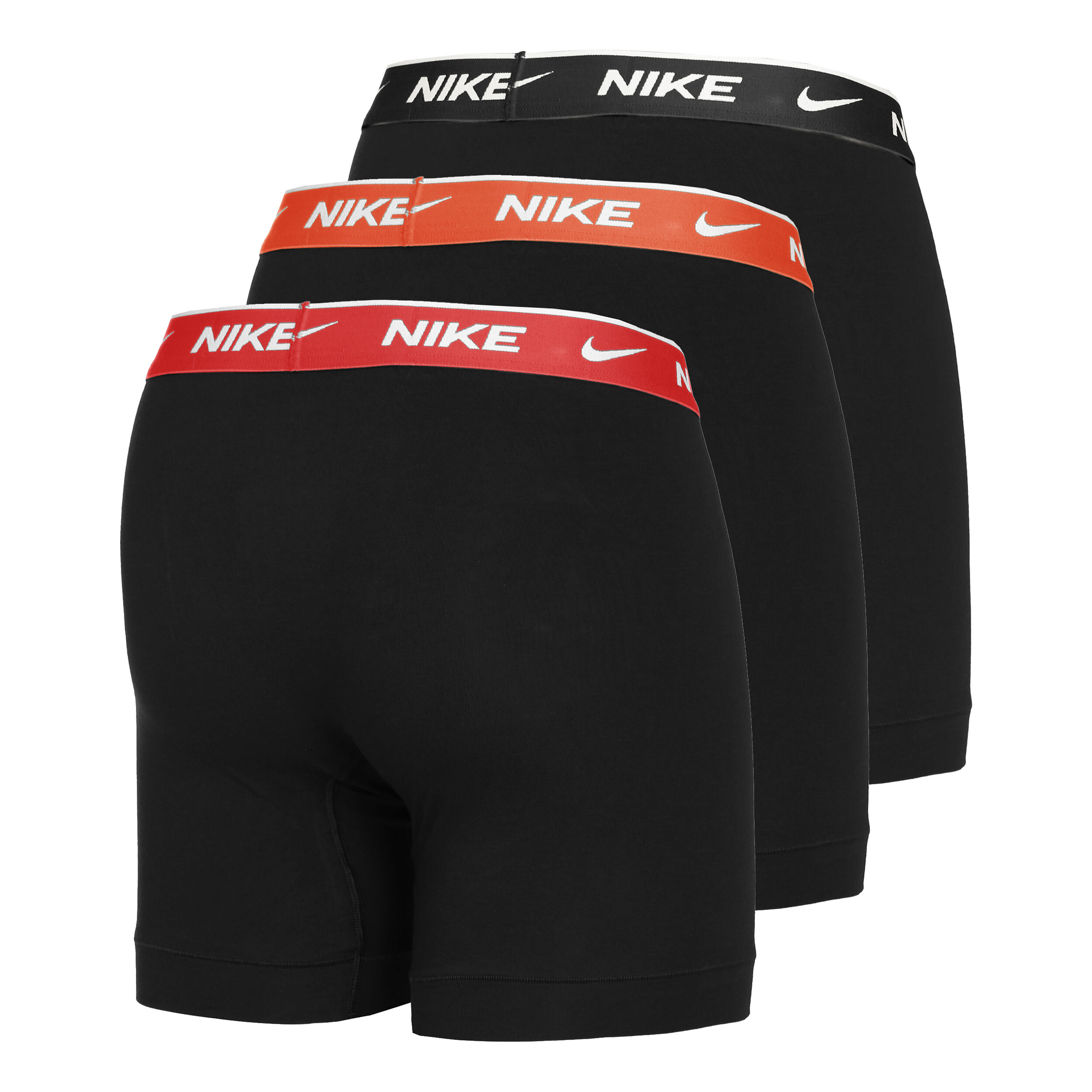 Nike Everyday Cotton Stretch Boxer Brief Caleçon Pack De 3 Hommes - Multicouleur