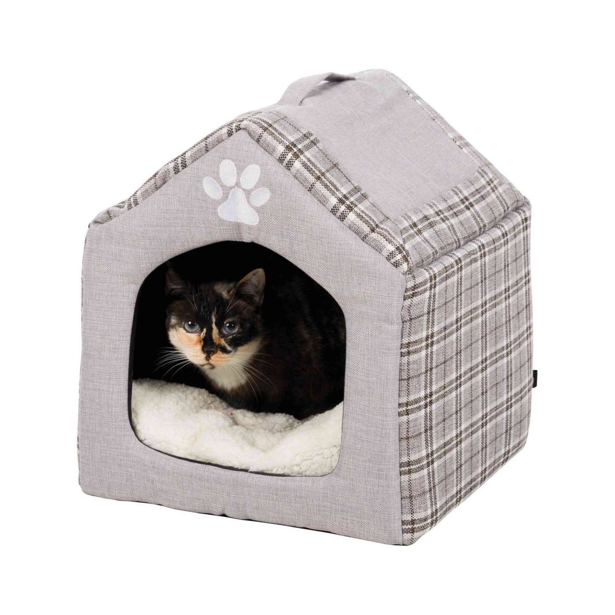 Hundeseng Silas 40x45x40cm grå/krem