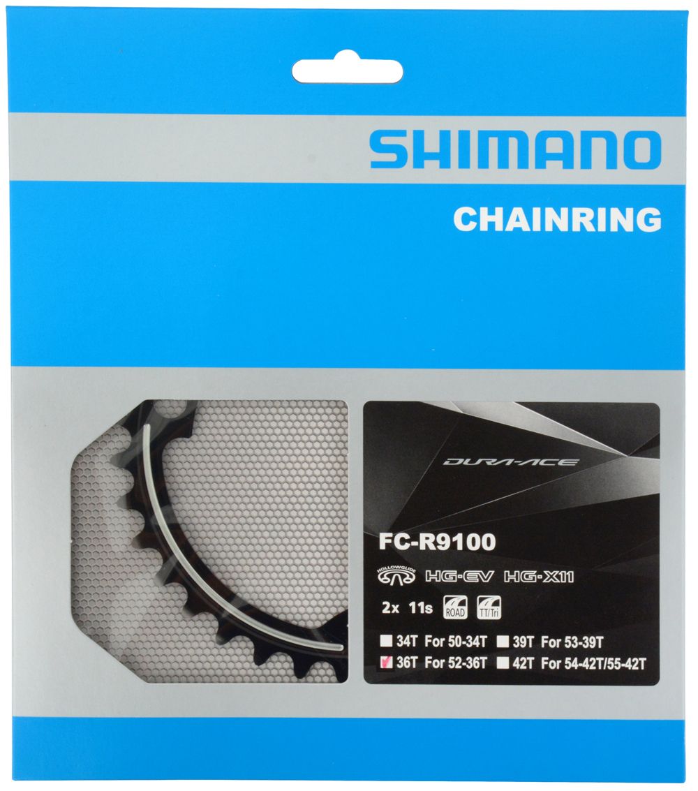 Shimano DURA ACE Kettenblatt für FC-R9100 52/36 Zähne kaufen | Bike-Discount