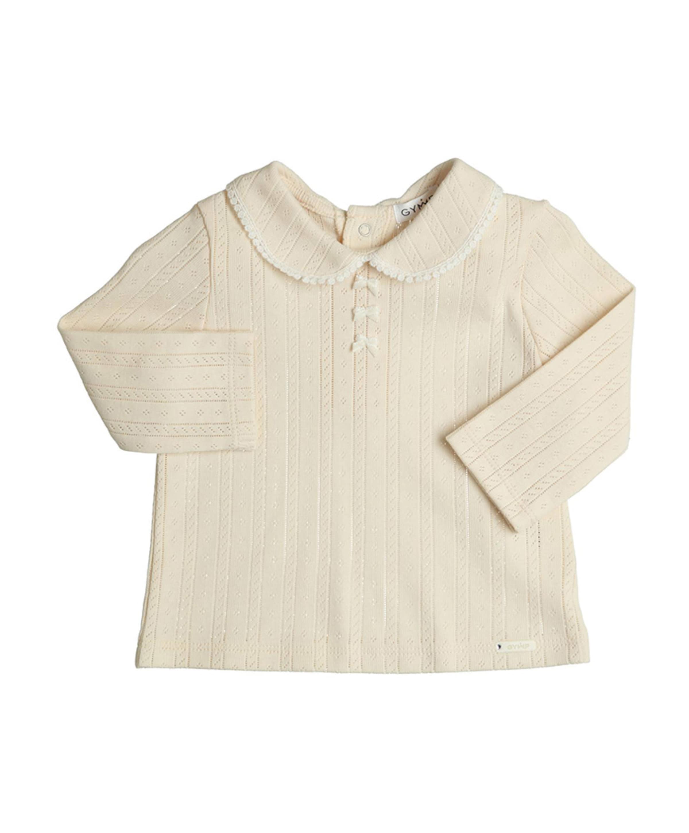 Gymp Meisjes longsleeve ecru