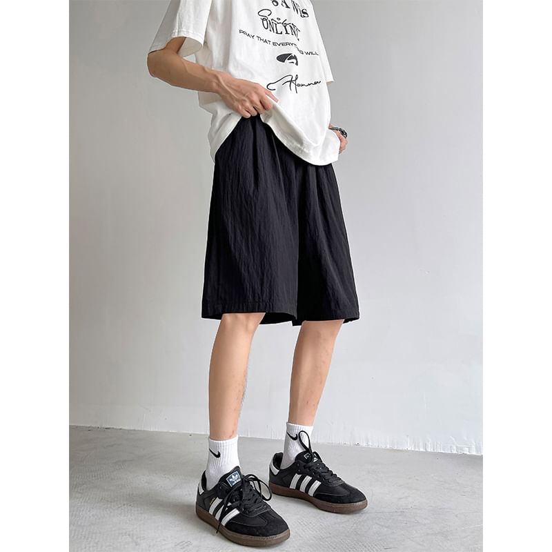 Posive - Mid Rise Plain Shorts