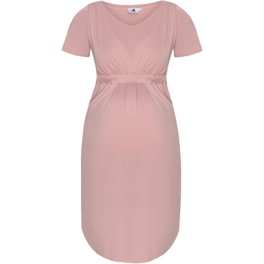 Cool Mama Umstands- und Stillnachthemd 2 in 1 rosa