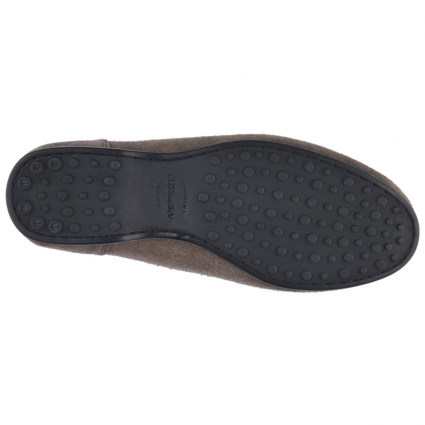 BYRON SUEDE Almond MOCASSIN-Mocassin pour homme en cuir suede