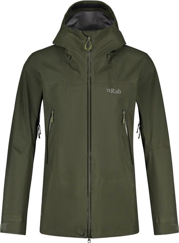 Rab - Kangri GTX - Hardshell Jack - Zwart - GORE-TEX - Ademend
