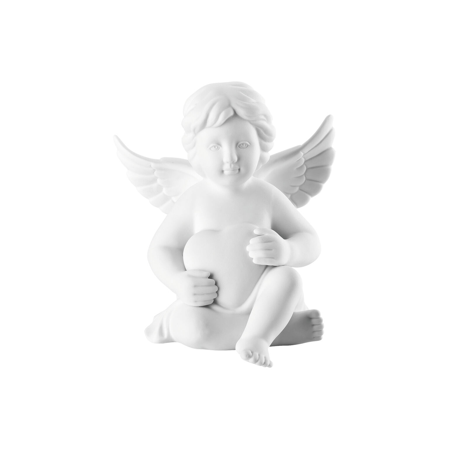 Angels Weiss matt Engel mit Herz
