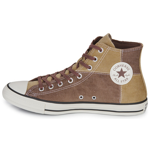 Converse - CHUCK TAYLOR ALL STAR WORKWEAR TEXTILES HI - Marron / Beige