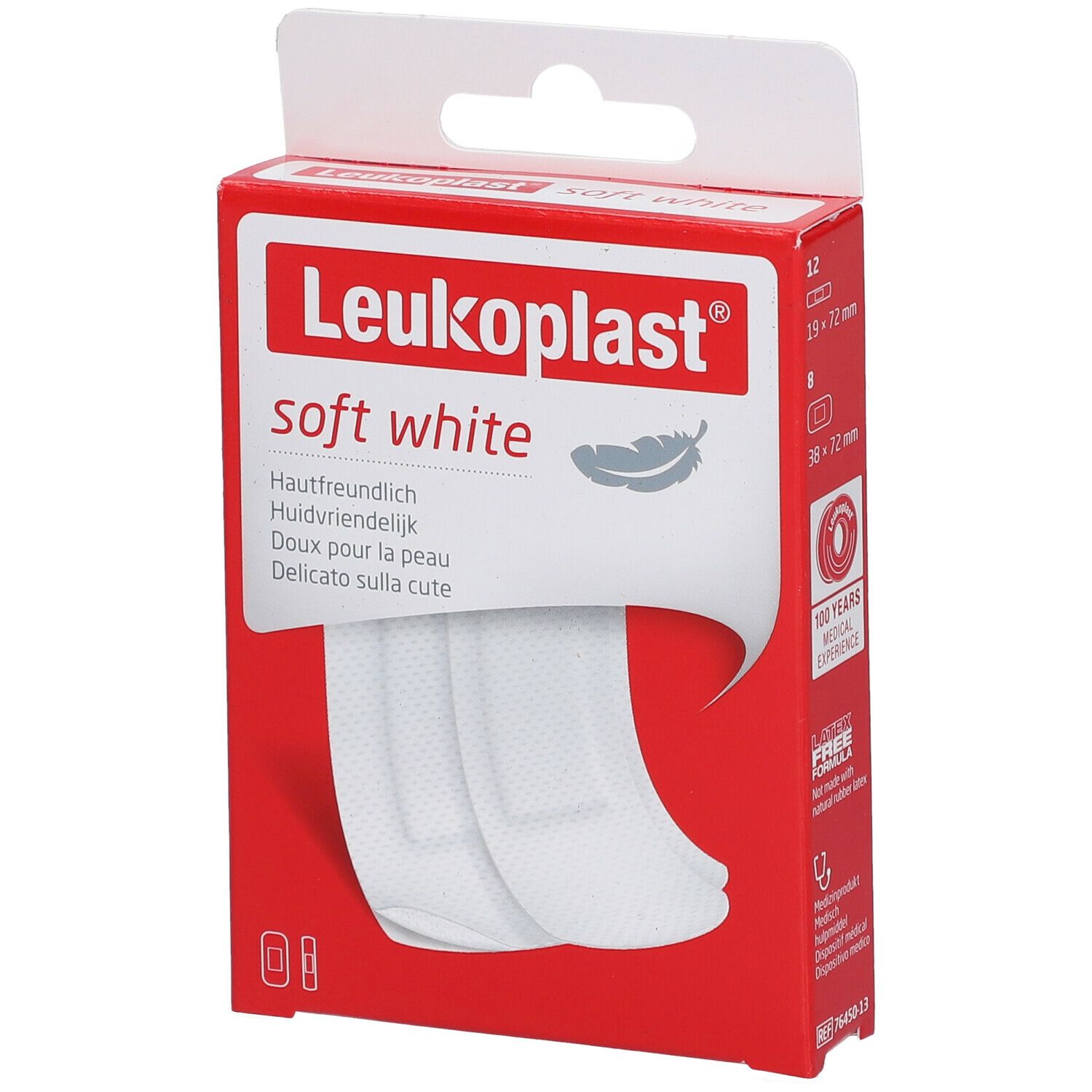 Leukoplast® Soft Strips 12 x 72 mm & 38 x 63 mm