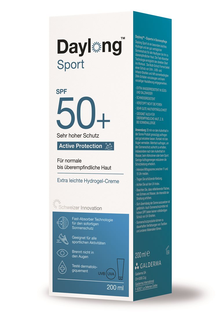 DAYLONG Sport Hydrogel-Creme SPF 50  200 ml