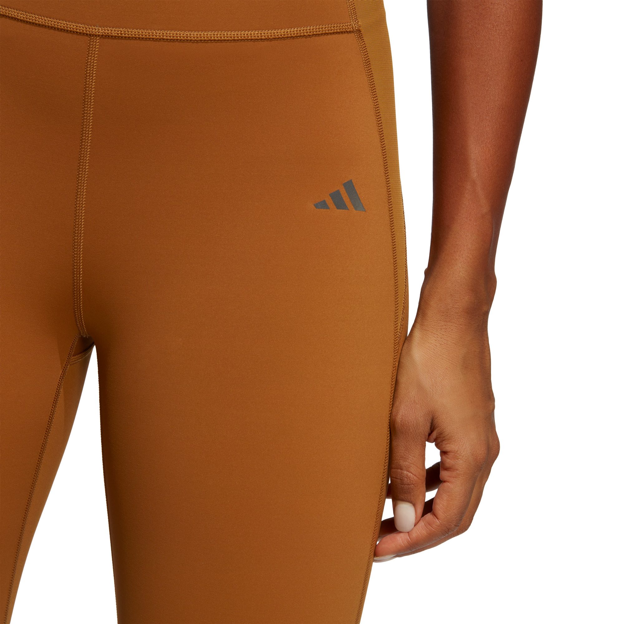 adidas Tailored HIIT Training 7/8-Tights Damen bronze strata