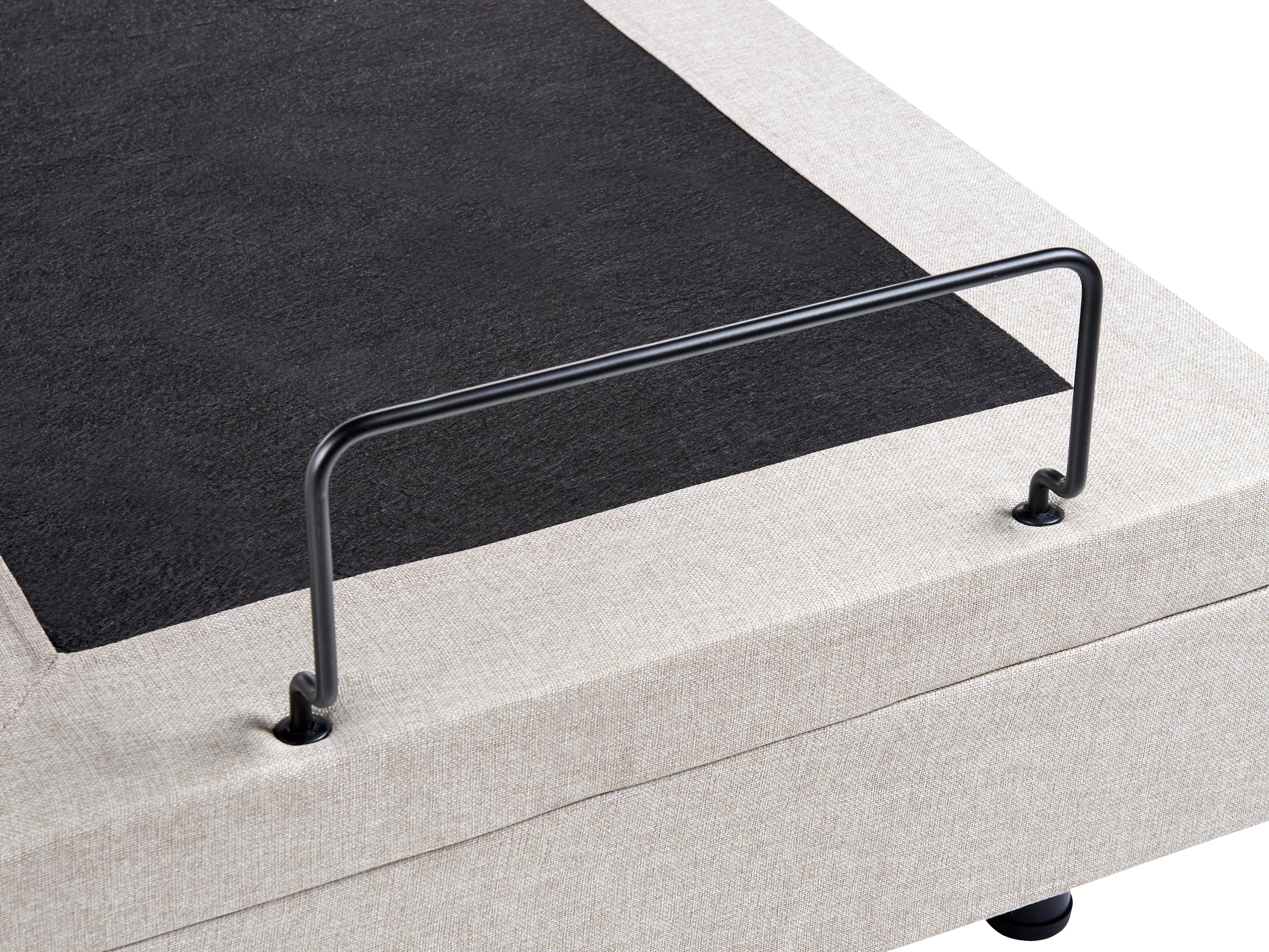 Verstelbaar bed zonder hoofdbord Stof DUKE 180 x 200 cm Beige