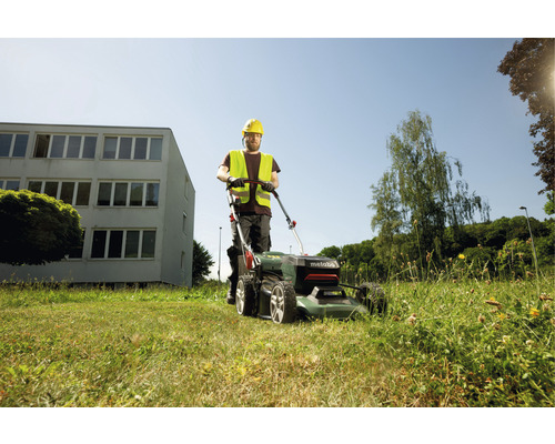 METABO RM 36-18 LTX BL 46 2x18V accu grasmaaier, inclusief mulchkit, zonder accu en lader