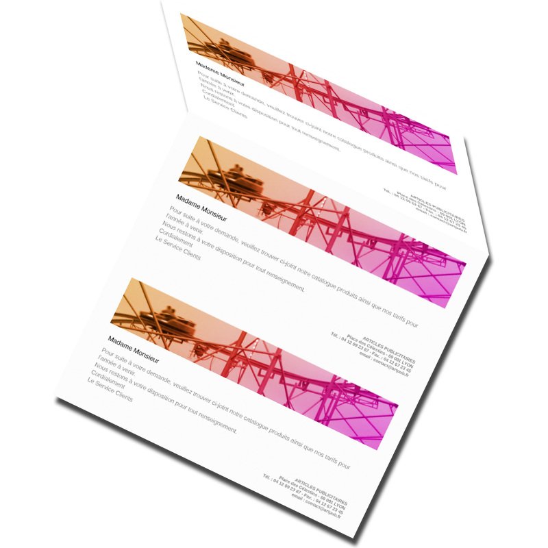 Carte de correspondance Avery Quick and Clean 210 x 99 mm - 260 gr - blanche - Pochette de 75