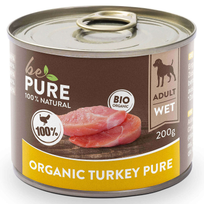 bePure Nassfutter Bio Pute Pur