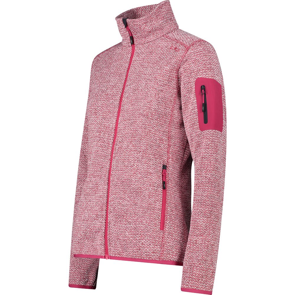 CMP Knit-Tech Fleecejacke Damen fucsia