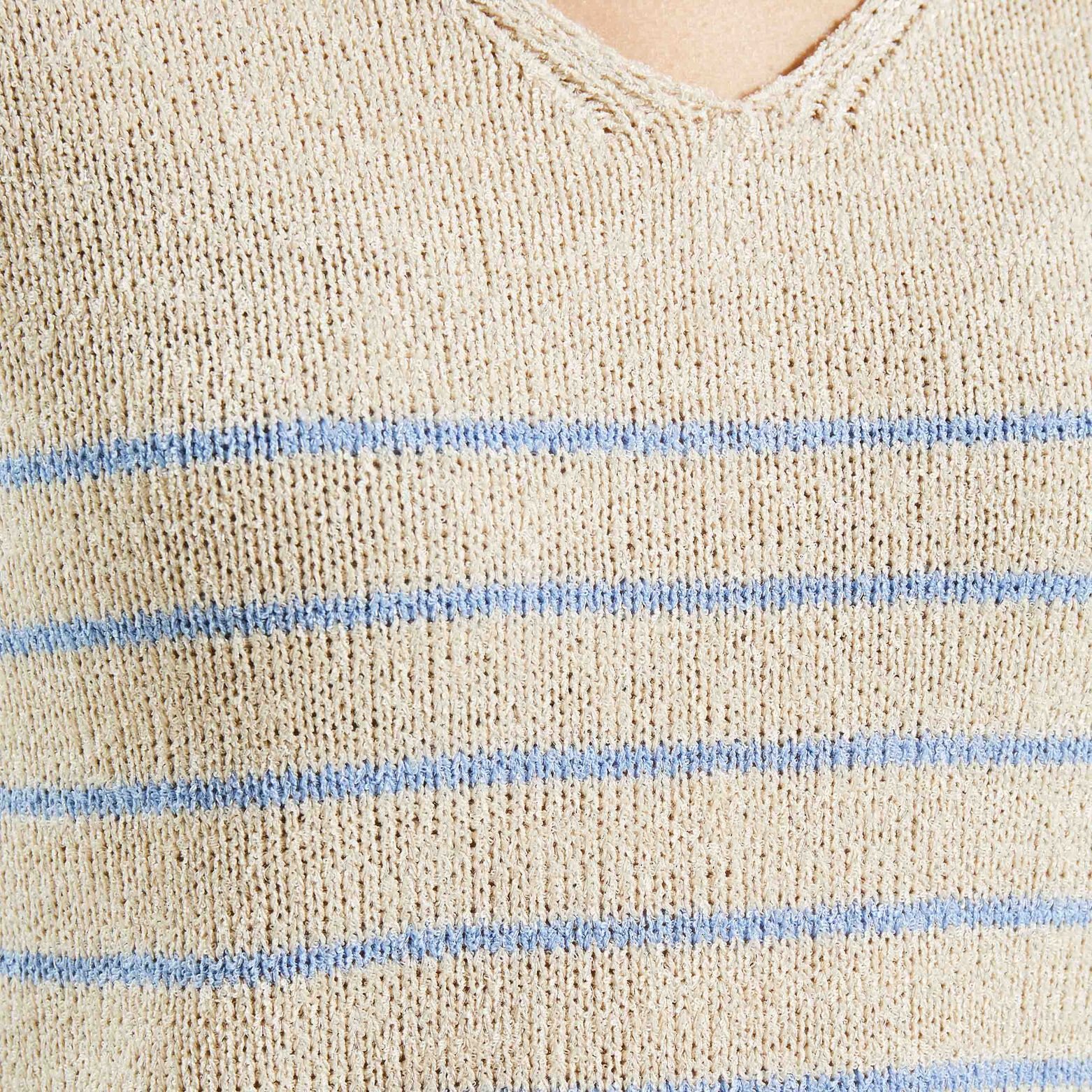 Pull marinière femme