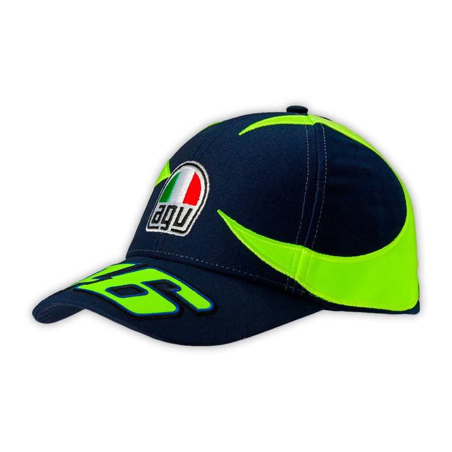 Capacete réplica Valentino Rossi Sol e Lua para crianças