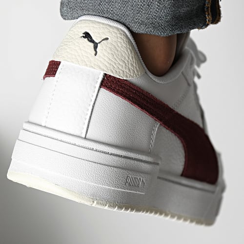 Baskets CA Pro Suede FS 387327 Puma White Astro Red