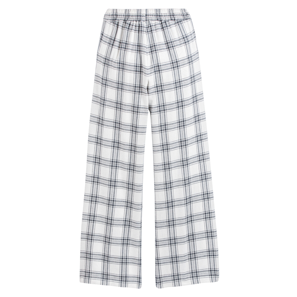 COLEÇÕES LA REDOUTE<br>Pijama com texto, calças xadrez