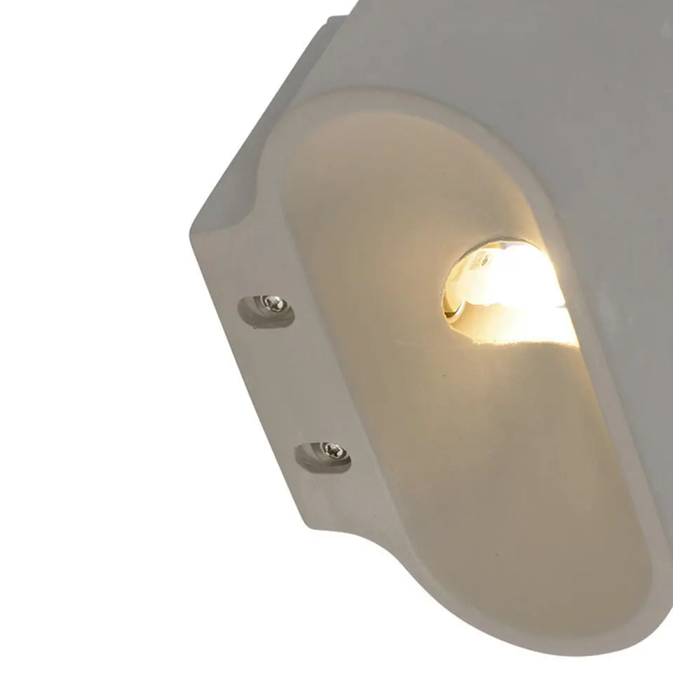Qazqa wandlampen arles crème g9