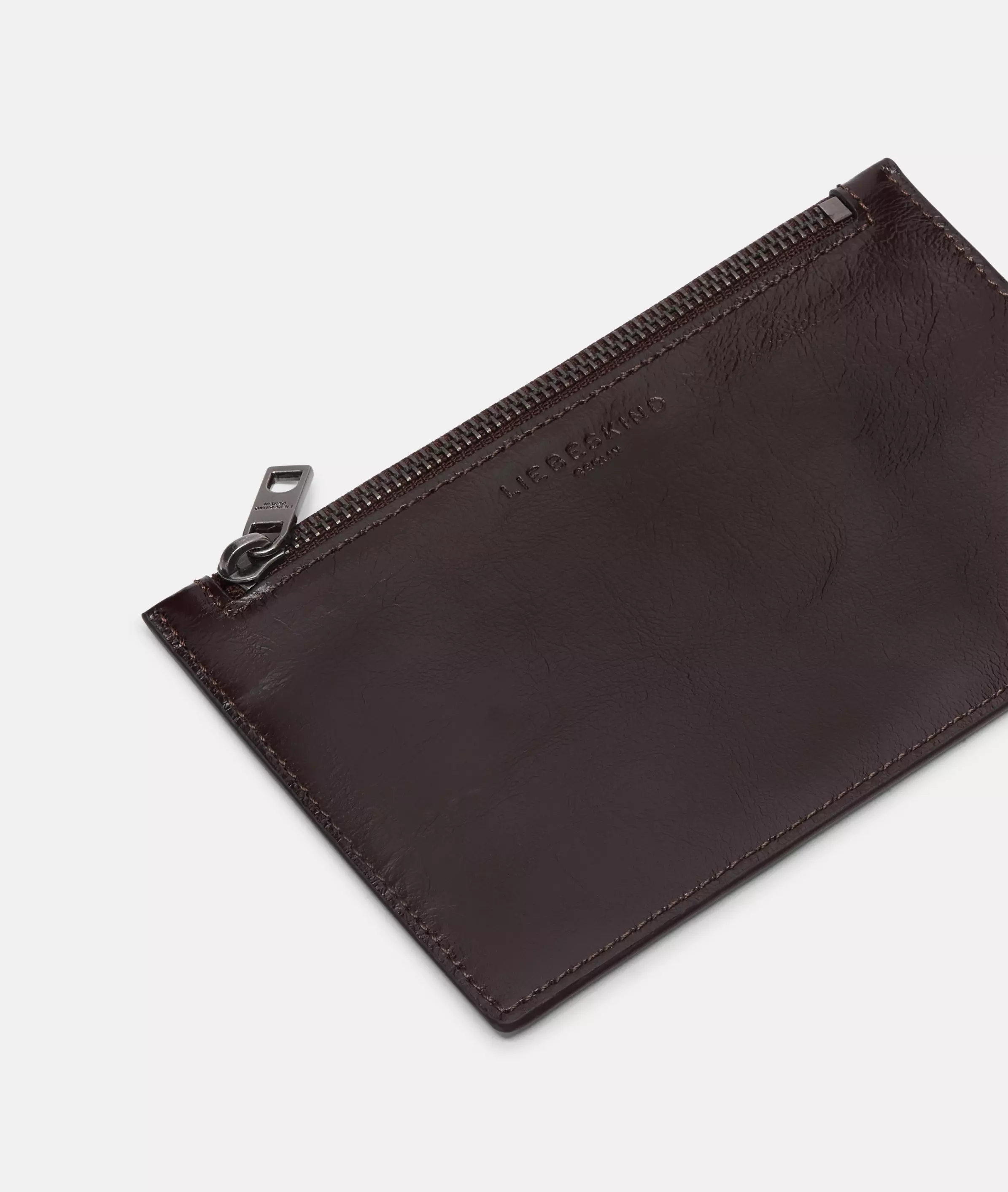 Pouch Accessories Handy cowhide pouch with glossy finish