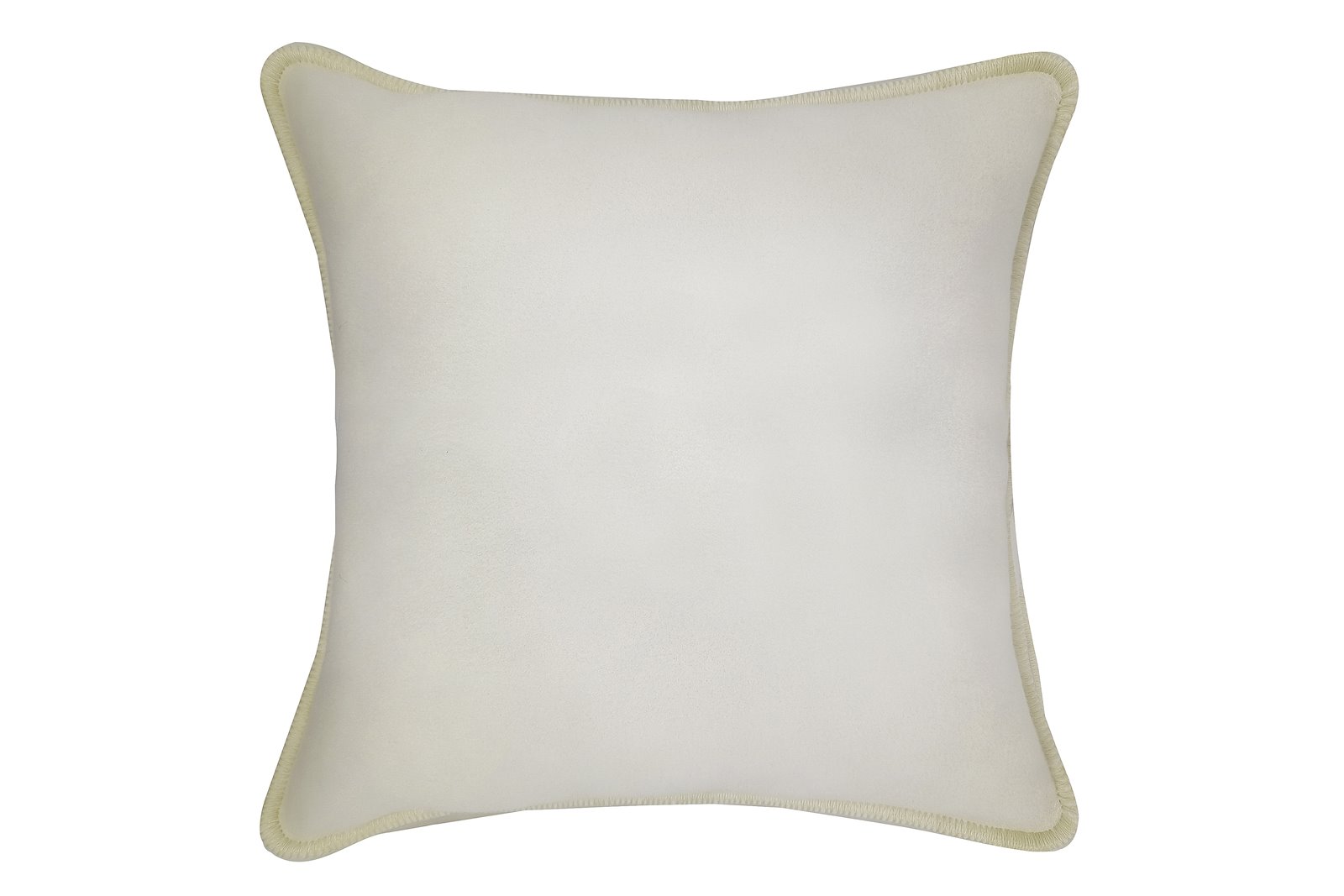 Cerise pyntepute Offwhite med  brodert kant. 50x50 cm