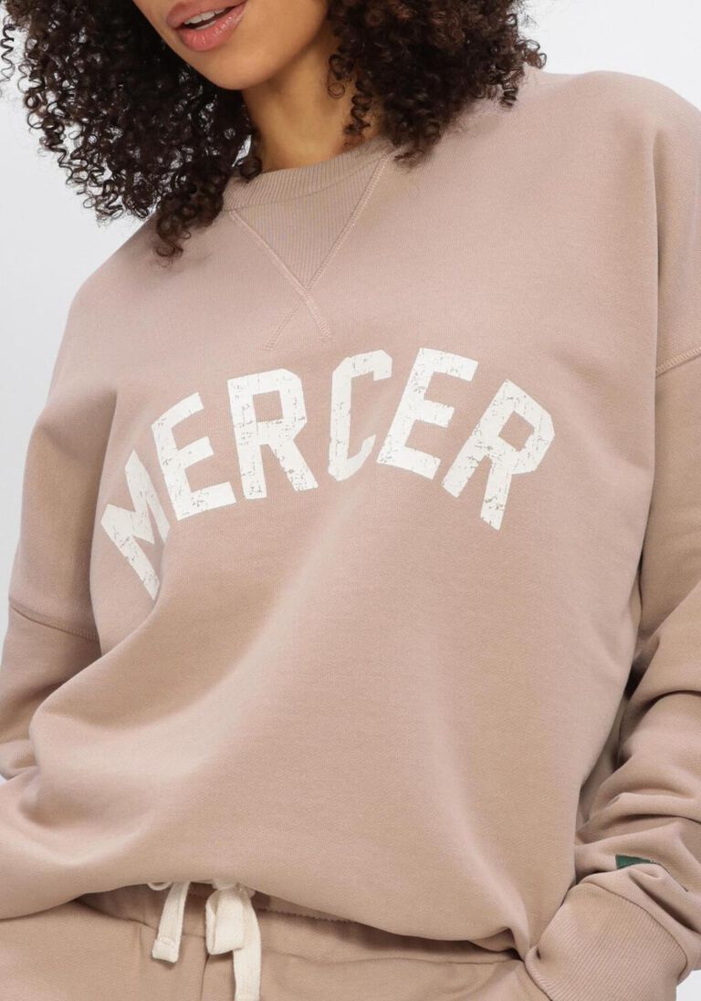 zand mercer amsterdam sweater mercer logo sweat