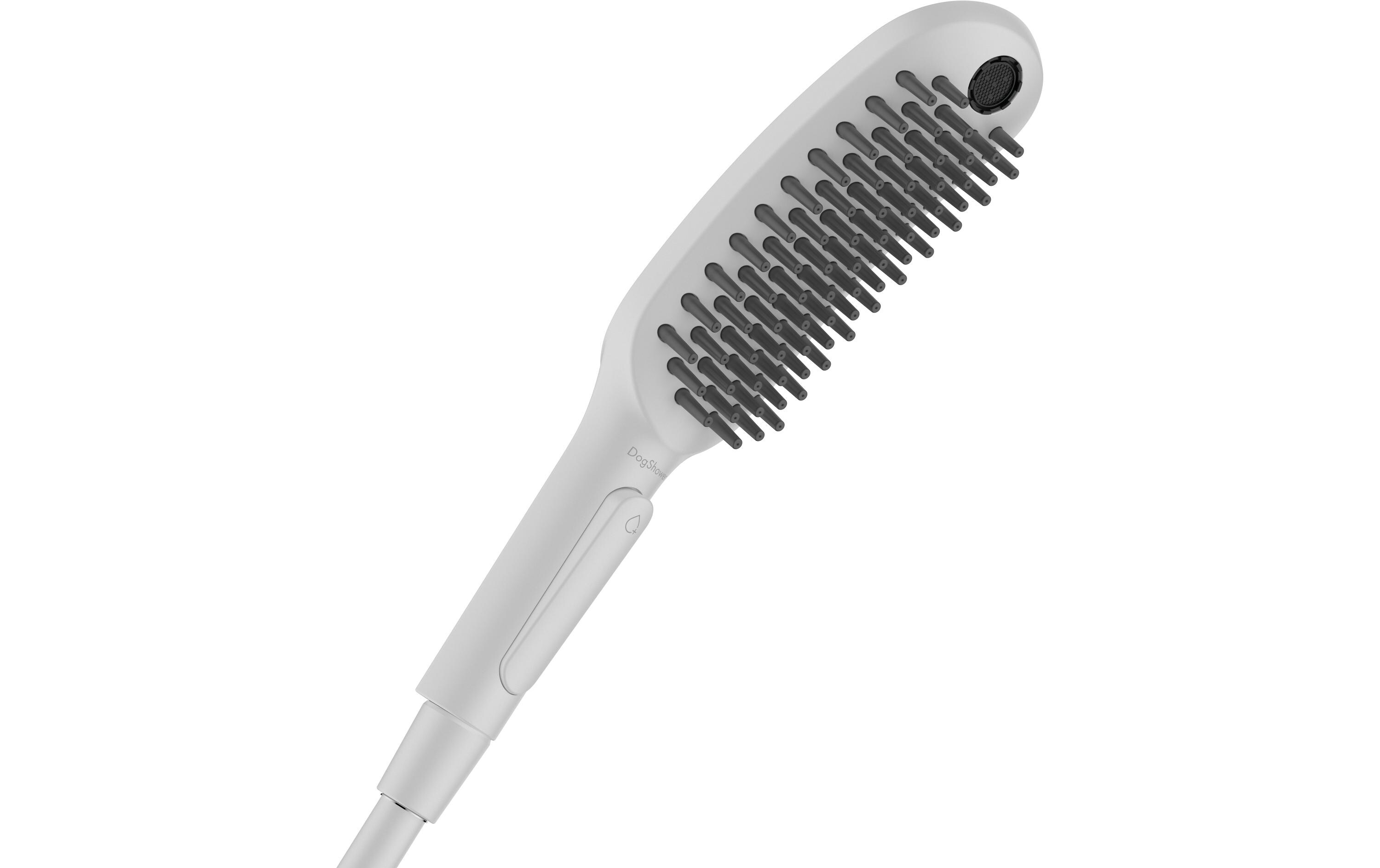 Handbrause DogShower, Weiss mattHundebrause im ergonomischen Design