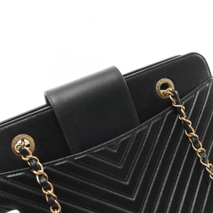 Chanel Vintage Chanel Shoulder Bag Black