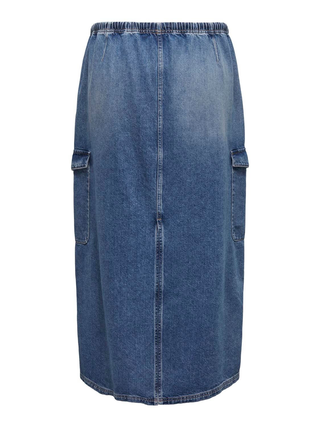 CARSTELLA Jeansrock Medium Blue Denim